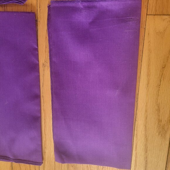 Purple Cloth Napkins Set of 4 NWOT - Picture 2 of 3